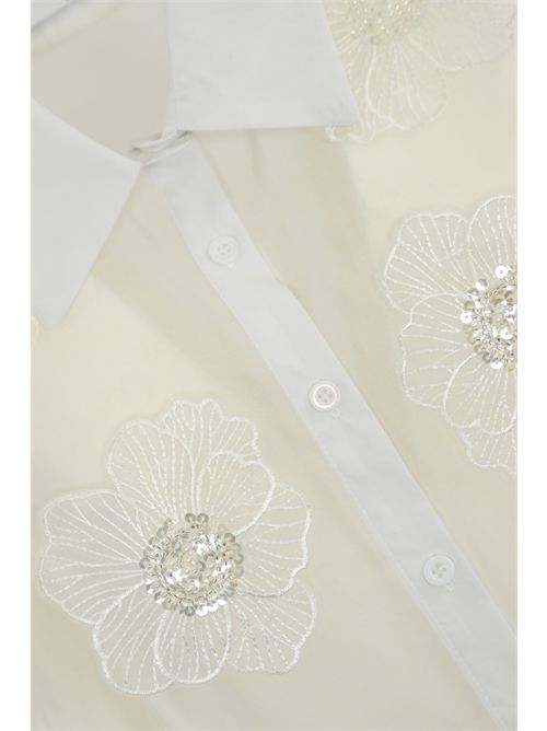 Camicia Scerni in tulle Bianco ODI ODI | SCERNI 250S5BIANCO